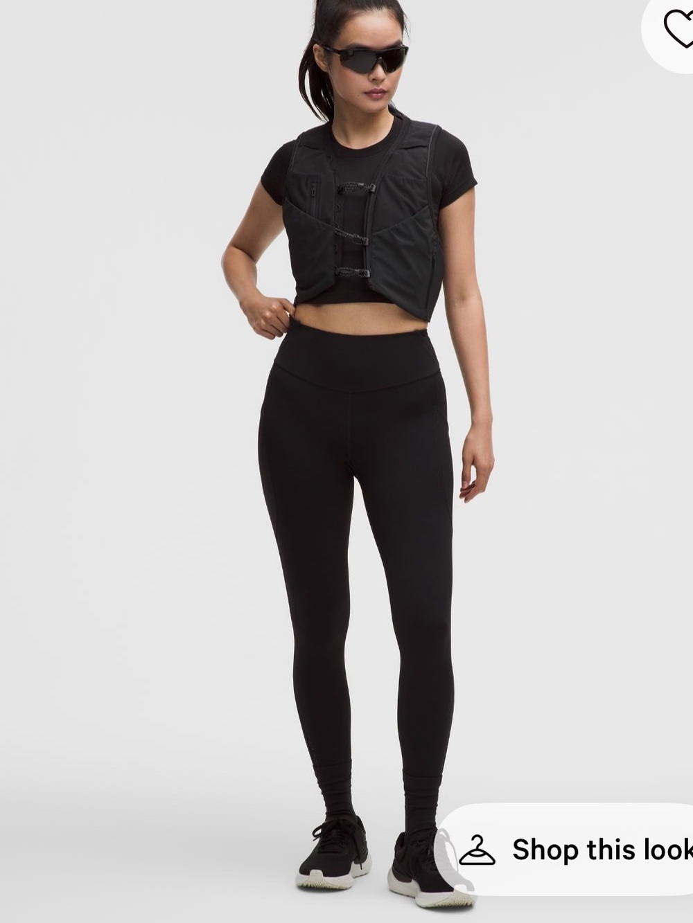 lululemon athletica Black fast and free High-Rise Leggings